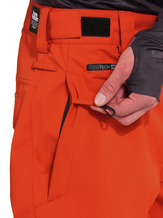 Horsefeathers OM325C Men's Trousers for Ski & Snowboard Red