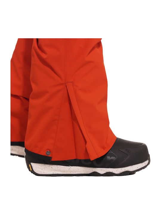 Horsefeathers OM325C Men's Trousers for Ski & Snowboard Red