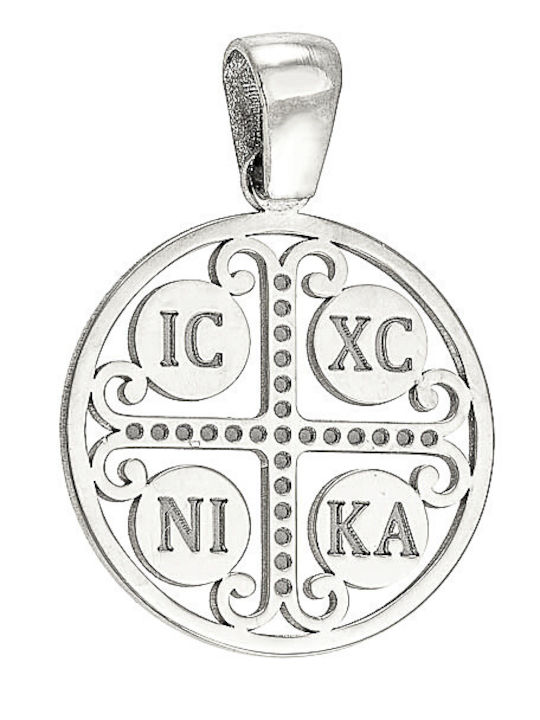 Dio Jewellery Lab Charm Φυλαχτό από Επιχρυσωμένο Ασήμι