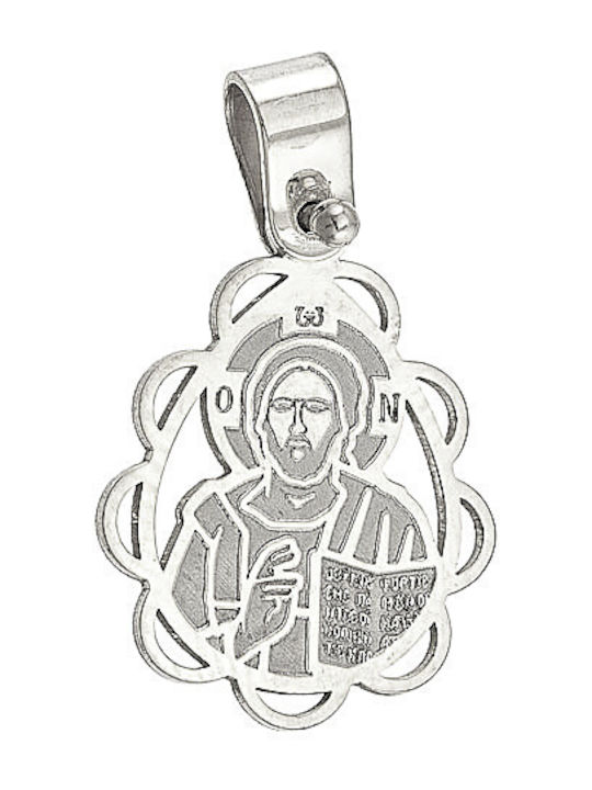 Dio Jewellery Lab Μενταγιόν Κωνσταντινάτο 45cm Ασήμι