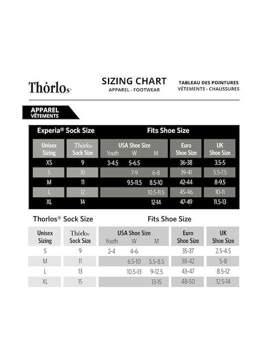 Thorlo Running Κάλτσες Γκρι 1 Ζεύγος