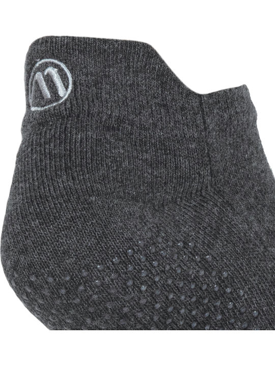 AMILA Yoga/Pilates Socks Gray 1 Pair