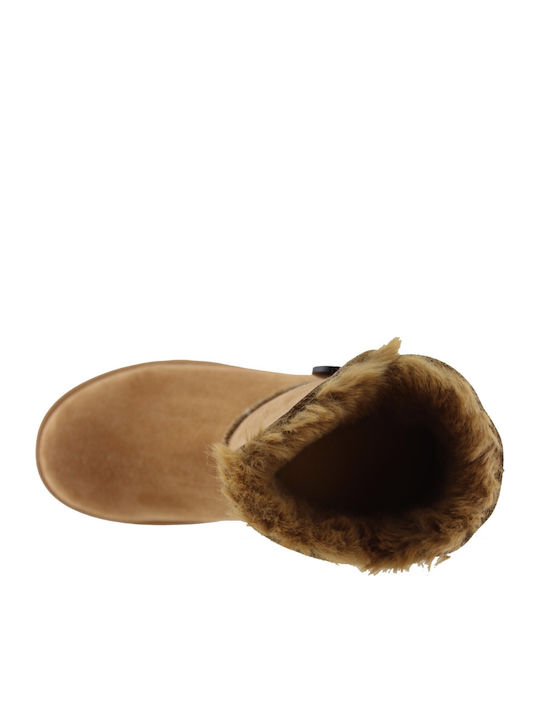 Stiefeletten Damen Braun