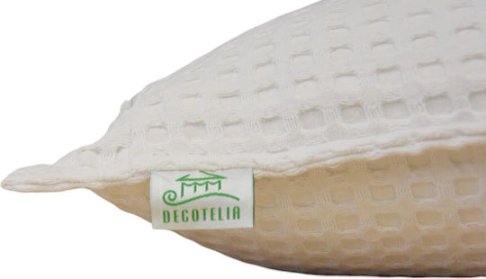 Decotelia Dekorativer Kissenbezug Anita Weiß 45x45cm
