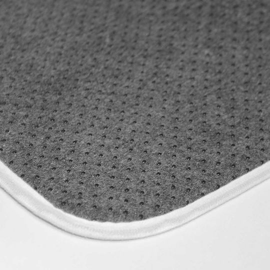Non-Slip Bath Mat L-c Kelly 1802119 White 45x75cm