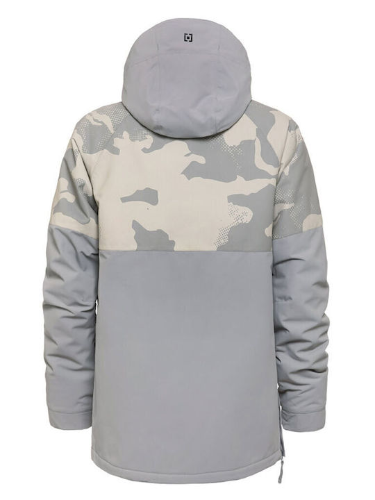 Horsefeathers Mija Ii OW224C Женско Яке за Ски и Сноуборд Сив