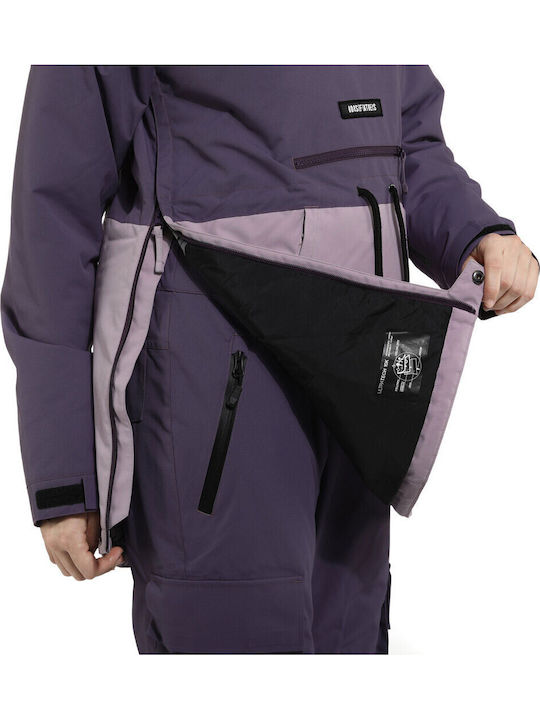 Horsefeathers Derin Ii OW214P Frauen Jacke aus für Ski & Snowboard Grape
