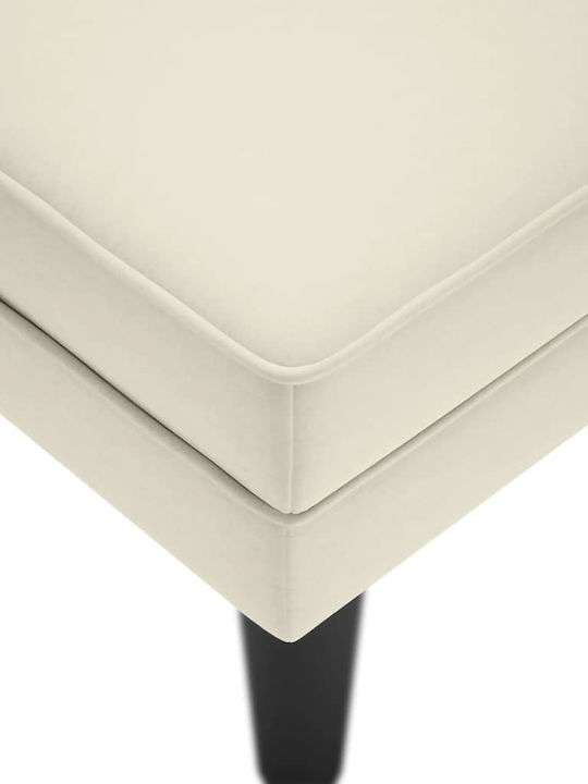 Recliner Stoff Beige L132xW56xH70cm