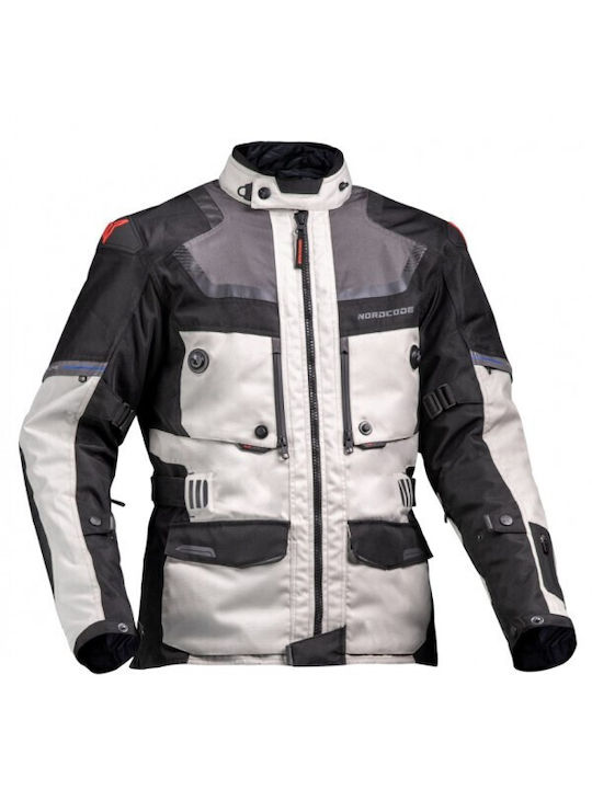 Nordcode Adventure Evo 24 Cordura Men's Jacket 4 Seasons Light-Grey Black