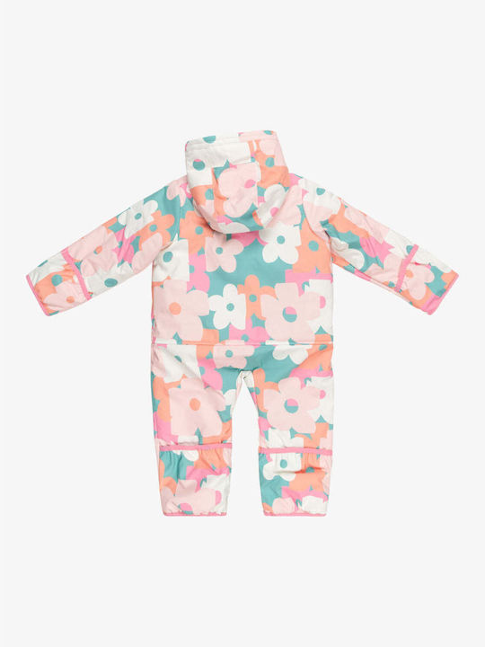 Roxy ERNTS03010_GHT1 Kids Full Body Suit for Ski & Snowboard Pink