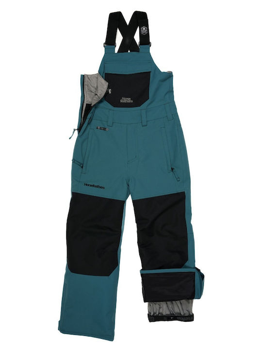 Horsefeathers Medler Ii OK062J Παιδική Σαλοπέτα Σκι & Snowboard Πράσινη
