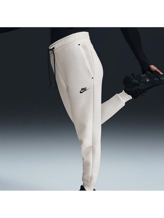 Tech Fleece Παντελόνι Φόρμας Λευκο