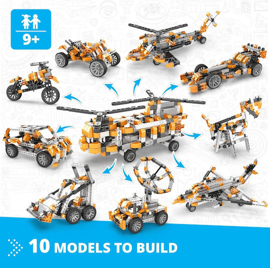 Engino Construction & Building Toy Inventor Motorized for 9+ years