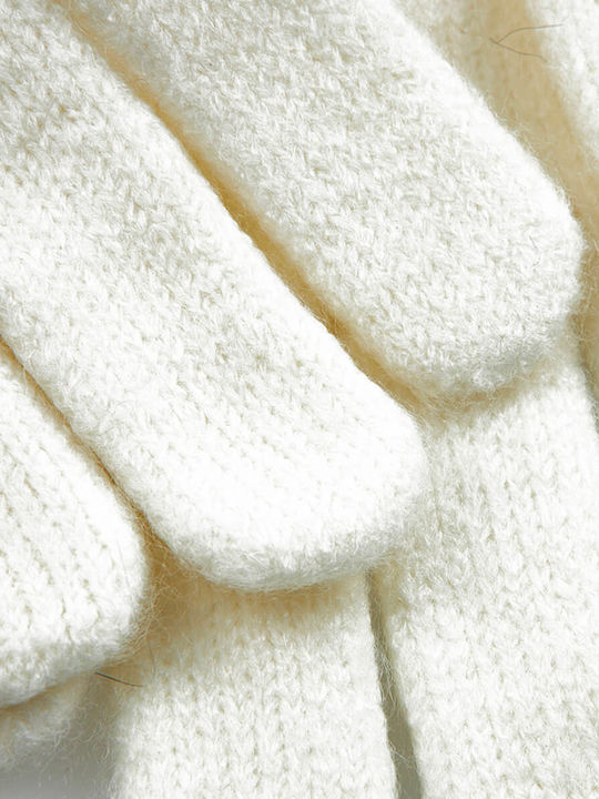 Grün Gestrickt Handschuhe