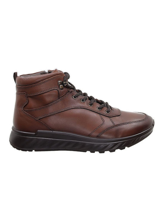 Boxer Leder Tabac Braun Herrenstiefel