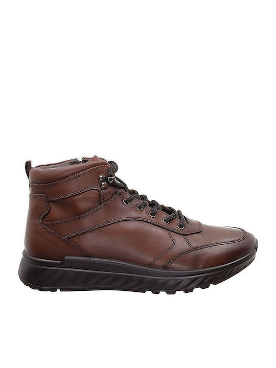 Leather Tabac Brown Men's Boots