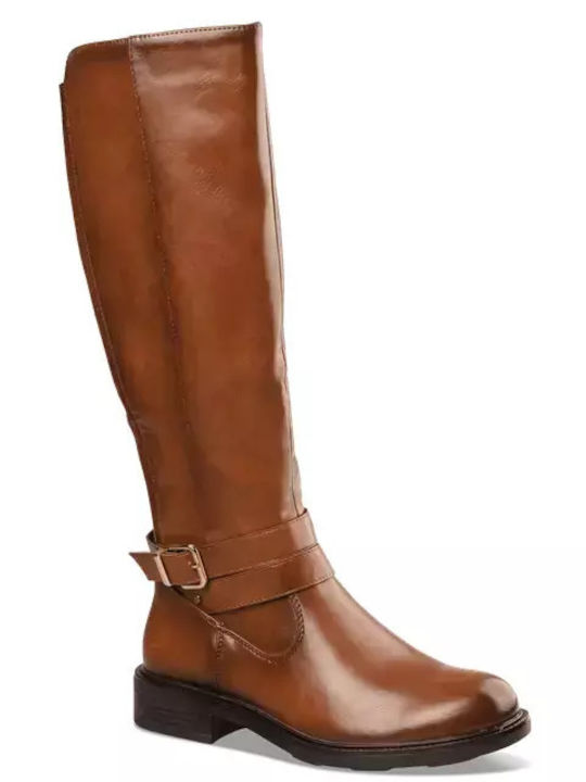 Envie Shoes Women's Boots Riding Brown