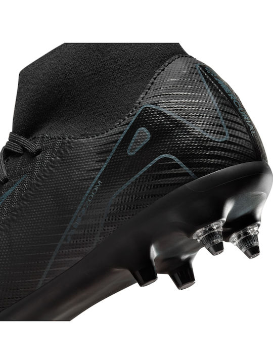 Nike Mercurial Superfly 10 Academy Football Shoes with Cleats Black