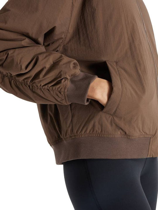 Κοντό Γυναικείο Bomber Jacket Dark Mushroom
