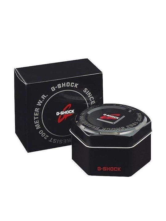 Casio G-Shock Analog/Digital Men's Watch 44.4mm Chronograph Battery with Black Rubber Strap
