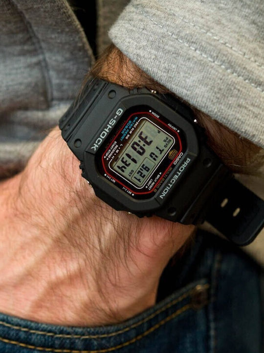 Casio G-Shock Digital Men's Watch Solar with Black Rubber Strap  GW-M5610U-1ER