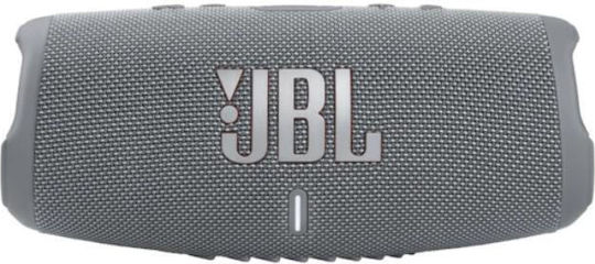 JBL Charge 5 Αδιάβροχο Ηχείο Bluetooth 40W με Διάρκεια Μπαταρίας έως 20 ώρες Γκρι