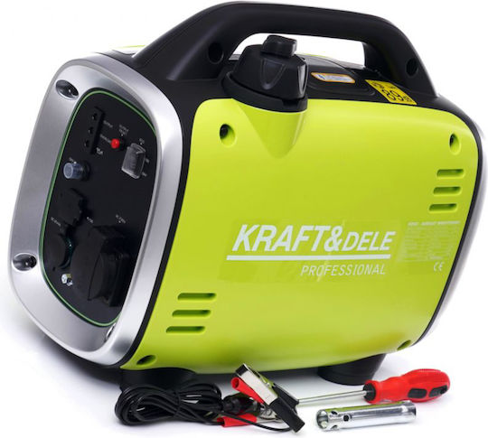 Kraft & Dele Silent Generator Suitcase Inverter Gasoline Four-stroke with Handle