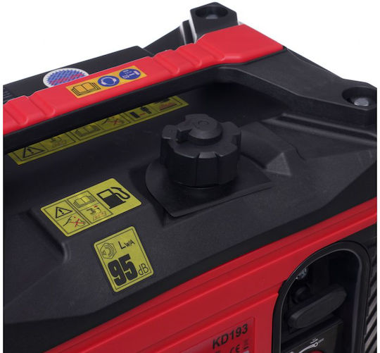 Kraft & Dele Leise Generators Inverter Benzin mit Kickstart