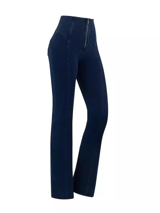 Ψηλόμεσο Γυναικείο Jean Παντελόνι Push Up Jeggings