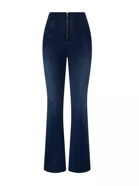 Ψηλόμεσο Γυναικείο Jean Παντελόνι Push Up Jeggings