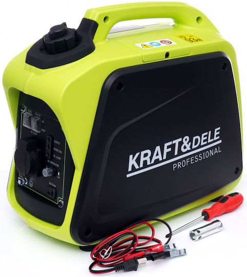 Kraft & Dele Αθόρυβη Γεννήτρια Βαλιτσάκι Inverter Βενζίνης Τετράχρονη