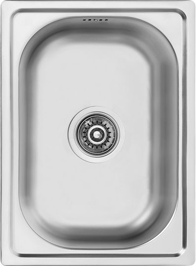 Kuchinox Mini Ένθετος Inox Σατινέ Μ35xΠ48cm Ασημί
