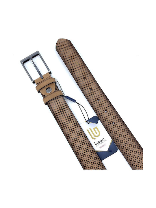 Herren Gürtel Leder Camel