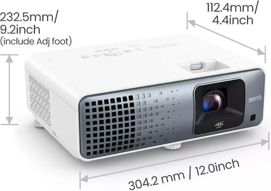 BenQ TK710 Projector Λάμπας Laser με Ενσωματωμένα Ηχεία