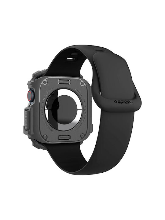 Spigen Rugged Armor Θήκη Σιλικόνης Dark Grey για Apple Watch 10 46mm