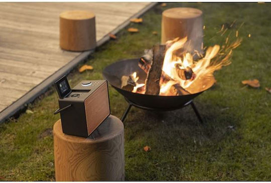Pure Evoke Play Ηχείο Bluetooth 40W με Ραδιόφωνο και Διάρκεια Μπαταρίας έως 12 ώρες Wood Edition