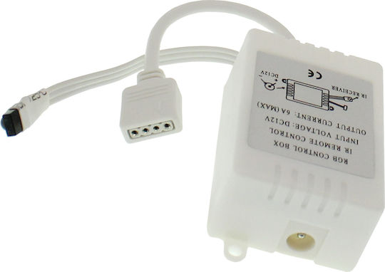 Ασύρματο Dimmer και RGBW Controller IR με Τηλεχειριστήριο ee5287