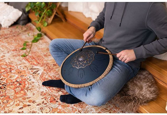 Sonic Energy Steel Tongue Ethnic Drum 8 Notes 10.16cm