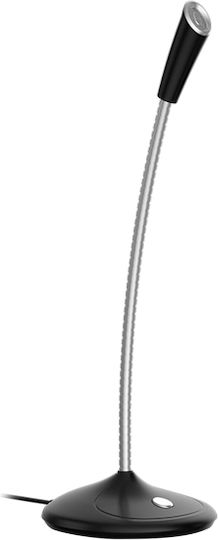 Platinet Platinet Μικρόφωνο 3.5mm Επιτραπέζιο, Gooseneck για Κινητό