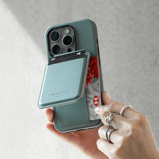 Native Union Wallet Metallic Green (iPhone 16)