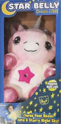 Babyspielzeug Star Belly Night-light aus Stoff mit Lichtern