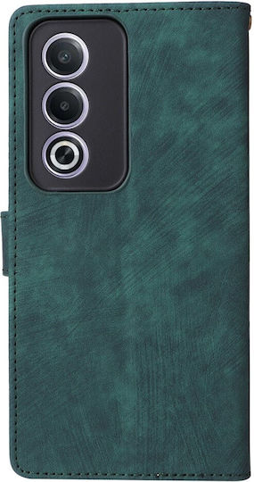 Brush Magnetic Wallet Green (Oppo A80 5G)