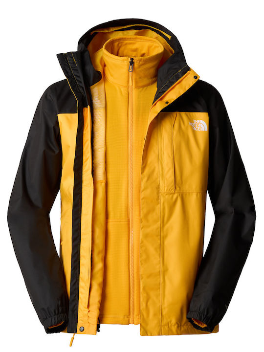 Quest Triclimate 3 in 1 Winter Jacket Yellow