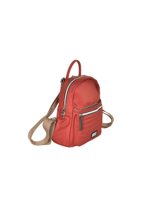 Pepe Moll Damen Tasche Rucksack Burgundisch