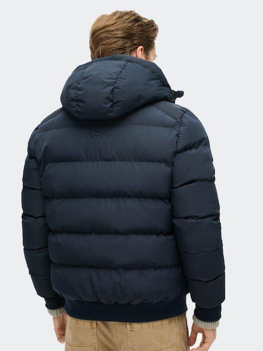 Superdry Sports Jacket Puffer Blue