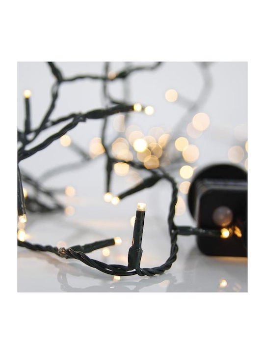 100 Lights LED 4.95m. Warm White in String 1pcs