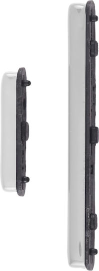 Clappio Power Volume Button Samsung Galaxy A51 White