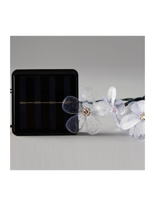 80 Lichterketten LED 1m. Mehrfarbige Solar in Zeichenfolge 1Stück