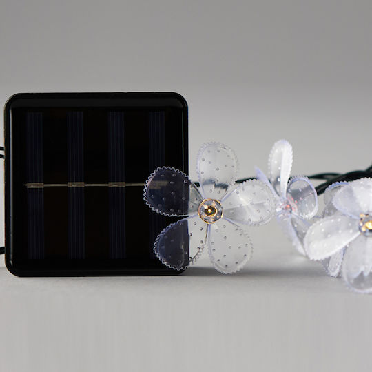 80 Lichterketten LED 1m. Mehrfarbige Solar in Zeichenfolge 1Stück