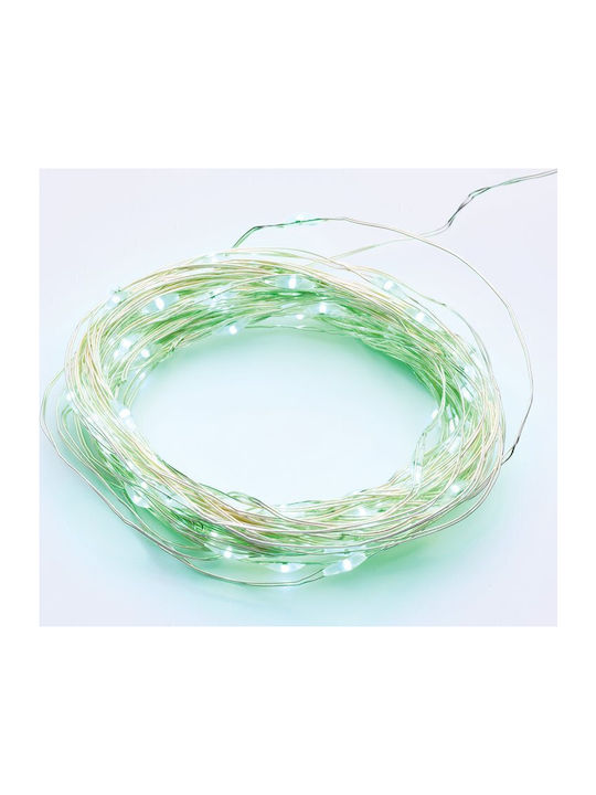 100 Lichterketten LED 10m. Grüne in Zeichenfolge 1Stück